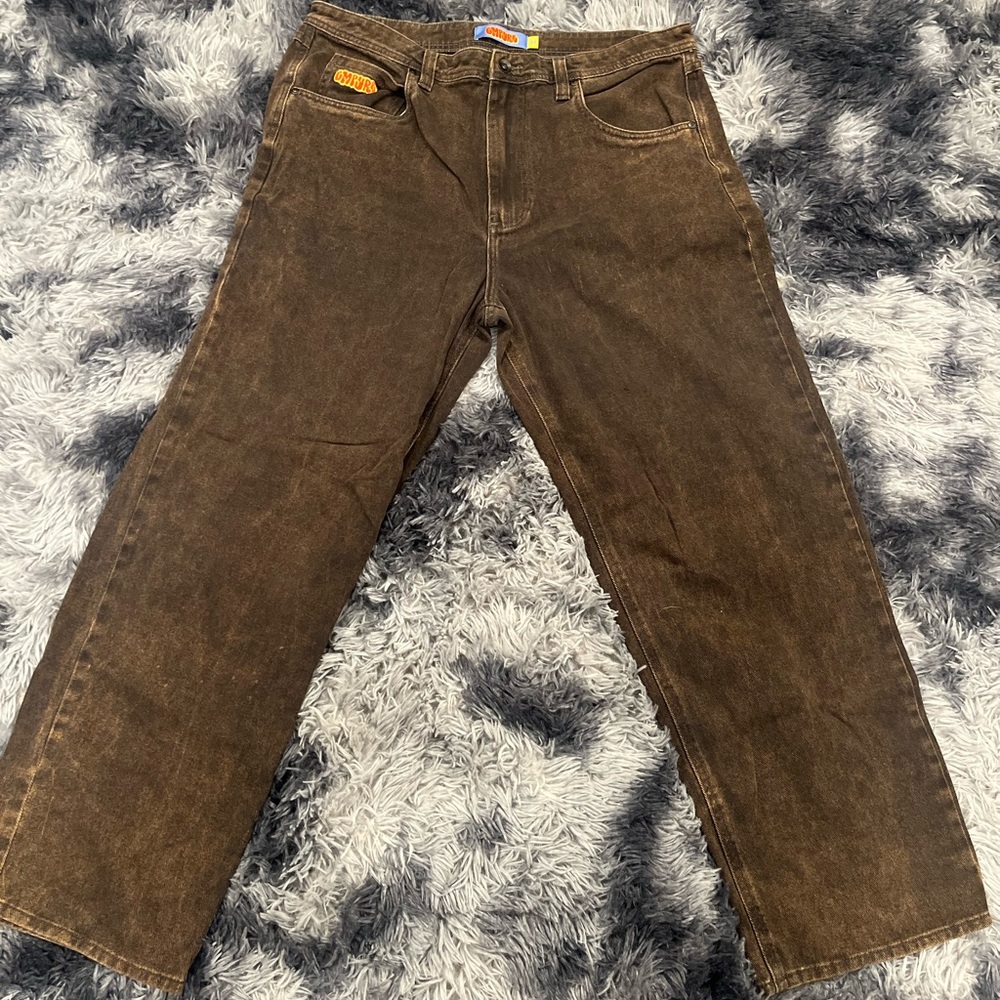 EMPYRE BROWN JEANS SIZE 36